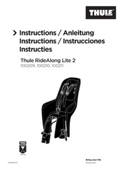 Thule 100210 Instrucciones