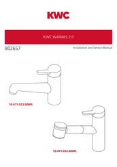KWC WAMAS 2.0 10.471.032.000FL Manual De Instalación Y Servicio