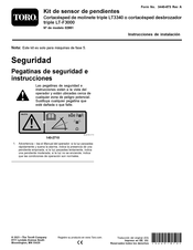 Toro LT3340 Manual De Instalación