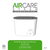 Aircare ARIA AWM10AWHT Manual De Instrucciones