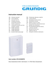 Grundig 871125208792 Manual De Instrucciones