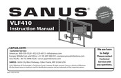 Sanus VLF410 Manual De Instrucciones