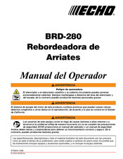 Echo BRD-280 Manual Del Operador