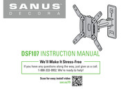 Sanus DECORA DSF107 Manual De Instrucciones