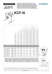 CAIROX KCF-N 400 E4 21 Manual Del Usuario