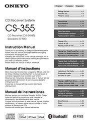 Onkyo CS-355 Manual De Instrucciones