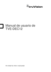 TruVision TVE-DEC12 Manual De Usuario