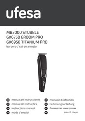 UFESA GK6950 TITANIUM PRO Manual De Instrucciones