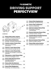 Dometic WAECO PerfectView CAM604 Instrucciones De Montaje Y De Uso