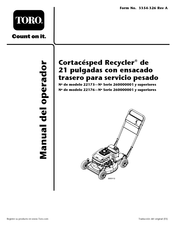 Toro 22175 Manual Del Operador