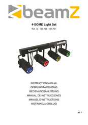Beamz 4-SOME Light Set Manual De Instrucciones
