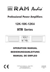 RAM Audio XTR 12K Manual De Empleo