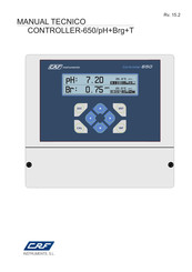 CRF Instruments CONTROLLER-650/pH+Brg+T Manual Tecnico