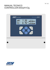 CRF Instruments CONTROLLER-650/pH+Clg Manual Tecnico