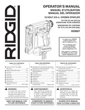 Ryobi R09897 Manual Del Operador