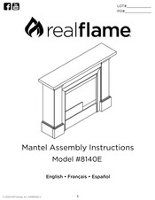 RealFlame 8140E Instrucciones De Montaje