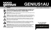 NOCO Genius GENIUS1 Guia Del Usuario