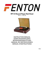 Fenton RP110 Manual De Instrucciones