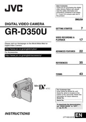 JVC GR-D350 Manual De Instrucciones