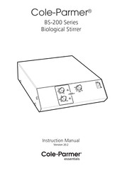 Cole-Parmer BS-200-4-5000 Manual De Instrucciones