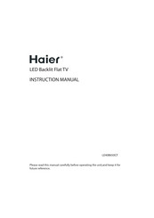 Haier LE40B650CF Manual De Instrucciones