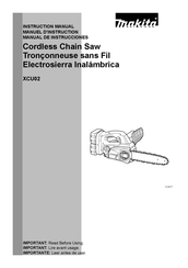 Makita XCU02 Manual De Instrucciones