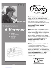 BUSH FURNITURE VS74950-01 Manual De Instrucciones