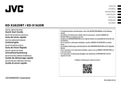 JVC KD-X282DBT Guia De Inicio Rapido