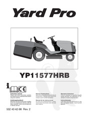 Yard Pro YP11577HRB Manual De Las Instrucciones