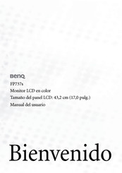 BenQ FP737s Manual Del Usuario