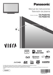 Panasonic VIERA TX-P50S11E Manual De Instrucciones