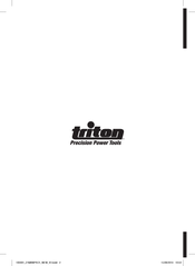 Triton T12OT Manual De Instrucciones