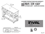 Inval CR 1307 Manual De Ensamble Y Garantia