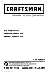 Craftsman CMCPW350 Manual De Instrucciones
