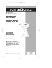 Porter Cable PCL180ID Manual De Instrucciones