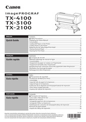 Canon imagePROGRAF TX-5310 Guía Rápida