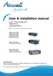 Airwell DVMA-035N-01M22 Manual De Usuario E Instalacion