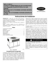 Carrier CPRFCURB013B00 Instrucciones De Instalación