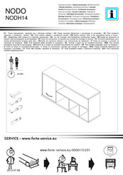 Forte NODO NODH14 Instrucciones De Montaje