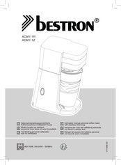 Bestron ACM111Z Manual Del Usuario