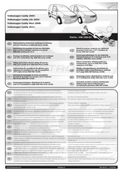 ECS Electronics VW-106-D1 Instrucciones De Montaje