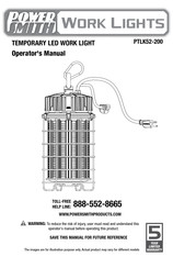 PowerSmith PTLK52-200 Manual Del Operario