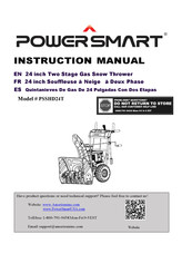 Powersmart PSSHD24T Manual De Instrucciones