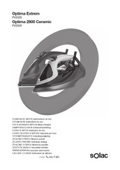 SOLAC Optima 2800 Ceramic PV2029 Instrucciones De Uso