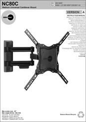 Omnimount NC80C Manual De Instrucciones