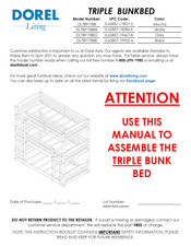 DOREL Living DL7891TBBG Manual