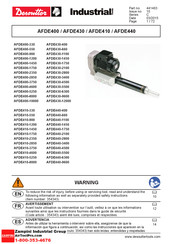 Desoutter AFDE410-1750 Instrucciones Originales