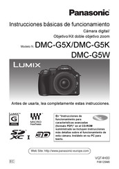 Panasonic Lumix DMC-G5K Instrucciones Básicas De Funcionamiento