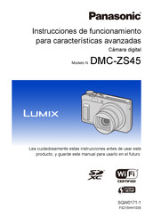 Panasonic DMC-ZS45 Instrucciones De Funcionamiento