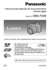 Panasonic DMC-FZ48 Instrucciones Básicas De Funcionamiento